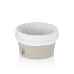 Brotkorb Grana silbergrau H11D28cm
